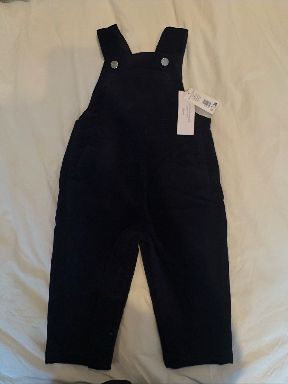 Jacadi navy Corduroy Overalls - 18 months